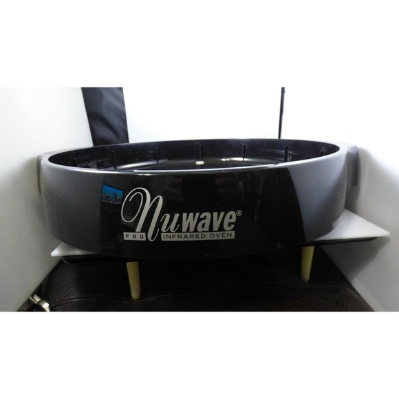 NuWave Pro Infrared Black Plastic Bottom Base Replacement Part Open Box New - Picture 8 of 11